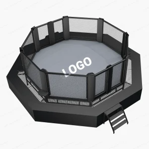 Gabbia per combattimenti MMA nell'ottagono dell'UFC PRO.