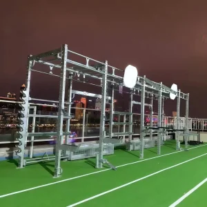Estantería de entrenamiento al aire libre