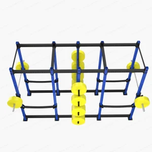 Accueil 13 Rack de puissance double avec stockage