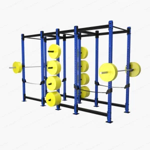 Accueil 12 Rack de puissance double avec stockage