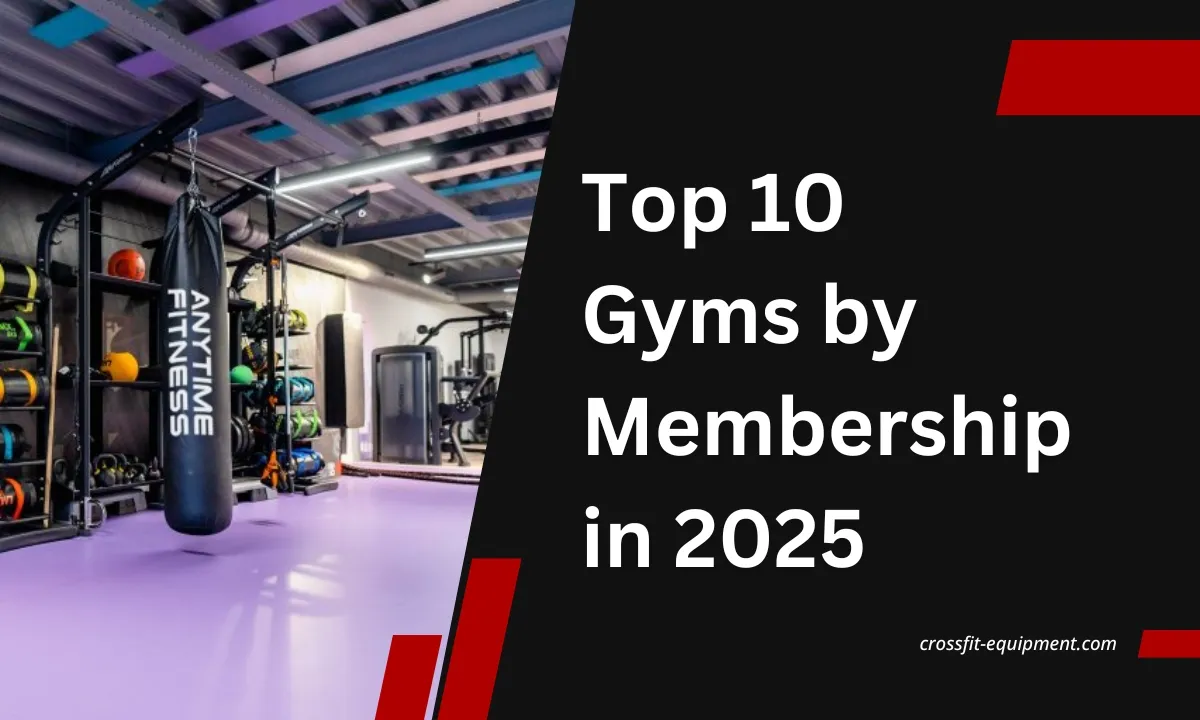 Topp 10 gym efter medlemsantal 2025